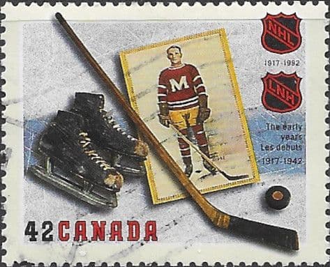 Canada 1992 National Ice Hockey League SG 1516 Fine Used