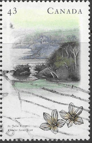 Canada 1993 Canadian Rivers SG 1562 Fine Used