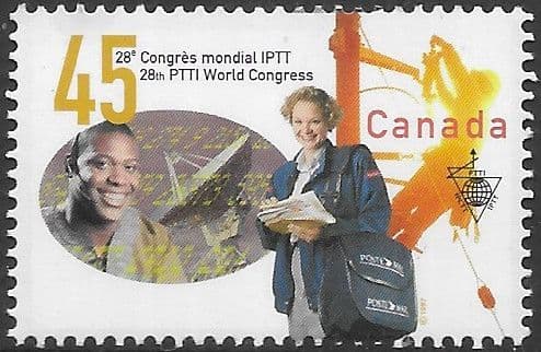 Canada 1997 World Congress of Postal, Telegraph and Telephone International SG 1744 Fine Mint