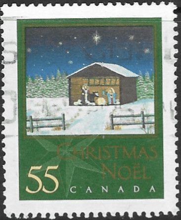 Canada 2000 Christmas. Religious Paintings by Mouth and Foot Artists SG 2022 Fine Used