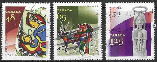 Canada 2002 Christmas Set Fine Used