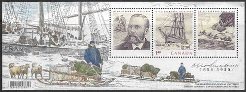 Canada 2004 Birth Anniversary of Otto Sverdrup Miniature Sheet Fine Used