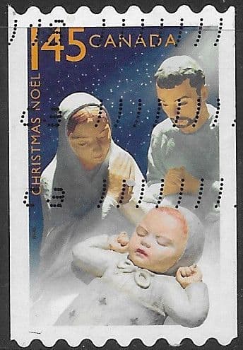 Canada 2005 Christmas (2nd issue). Showing Christmas creches SG 2378 Fine Used