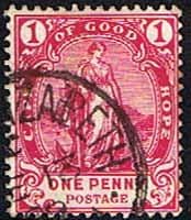 Cape of Good Hope 1893 SG 59a Hope Standing Fine Used