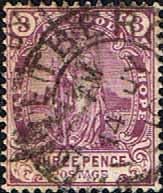 Cape of Good Hope 1893 SG 60 Hope Standing Fine Used