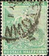 Cape of Good Hope 1893 SG 61a Hope Seated Fine Used