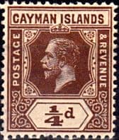 Cayman Islands 1912 King George V SG 40 Fine Mint