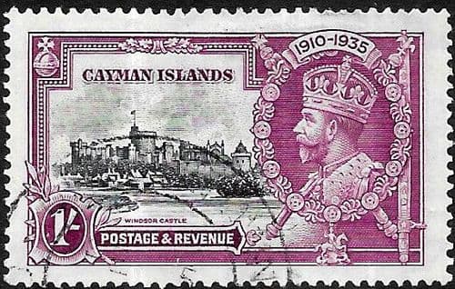 Cayman Islands 1935 King George V Silver Jubilee SG 111 Fine Used