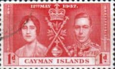 Cayman Islands 1937 Coronation SG 113 Fine Used