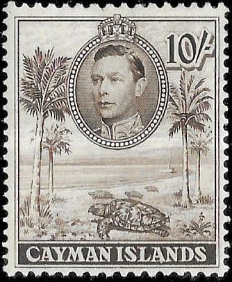 Cayman Islands 1938 SG 126 Hawksbill Turtles Fine Mint