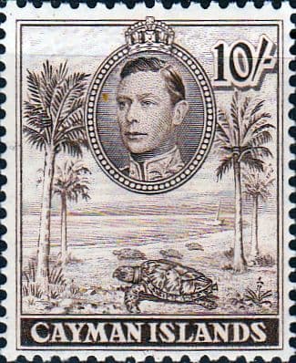 Cayman Islands 1938 SG 126 Hawksbill Turtles Fine Mint