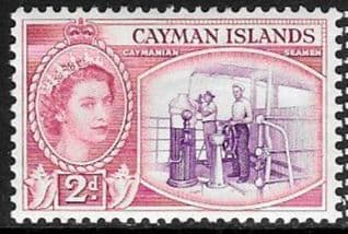 Cayman Islands 1953 Thatch rope Industry SG 159 Fine Used