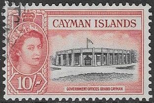 Cayman Islands 1953 Thatch rope Industry SG 161 Fine Used