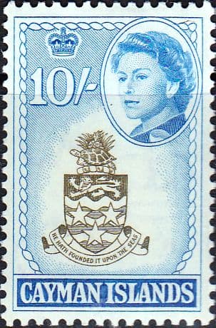 Cayman Islands 1962 SG 178 Coat of Arms Fine Mint