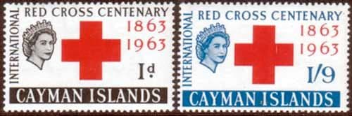Cayman Islands 1963 Red Cross Centenary Set Fine Mint