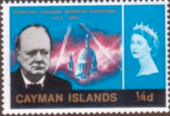 Cayman Islands 1966 Churchill SG 188 Fine Mint