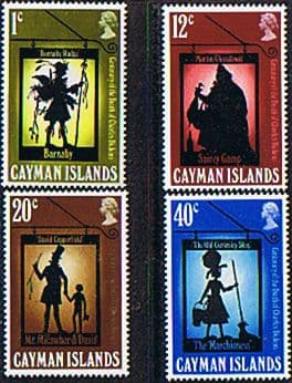 Cayman Islands 1970 Charles Dickens Set Fine Mint