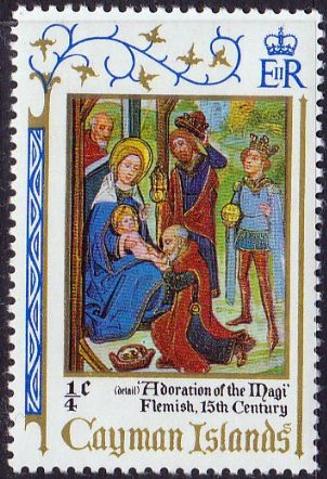 Cayman Islands 1971 Christmas SG 302 Fine Mint