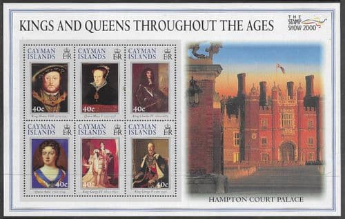 Cayman Islands 2000 Stamp Show 2000 International Stamp Exhibition, London Miniature Sheet Fine Mint