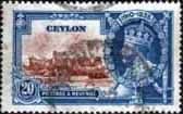 Ceylon 1935 Silver Jubilee SG 381 Fine Used