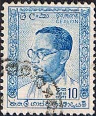 Ceylon 1963 S W R D Bandaranaike SG 479 Fine Used