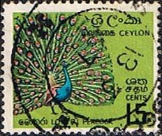 Ceylon 1964 SG 488 Bird Common Peafowl Fine Used