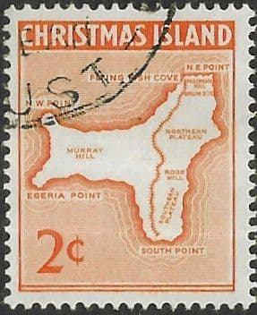 Christmas Island 1963 SG 11 Fine Used