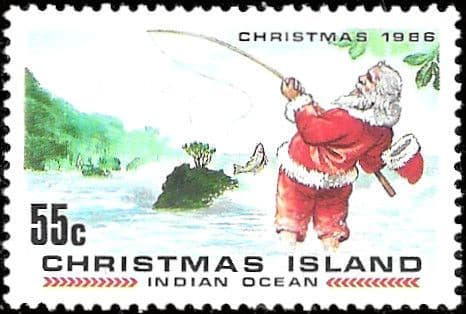 Christmas Island 1986 Christmas SG 224 Fine Mint
