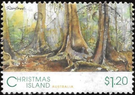Christmas Island 1993 Scenic Views SG 381 Fine Used