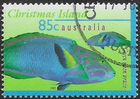 Christmas Island 1995 Marine Life SG 416 Fine Used