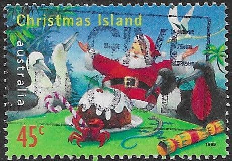 Christmas Island 1999 Christmas SG 474 Fine Used