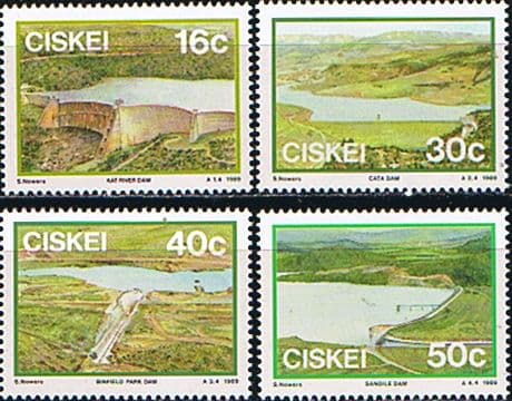 Ciskei 1989 Dams Set Fine Mint