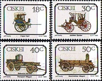 Ciskei 1989 Early Transport Set Fine Mint