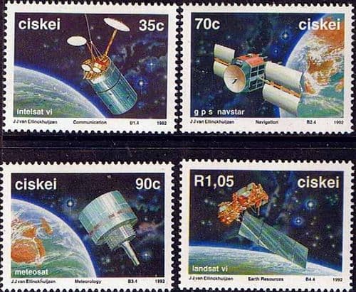 Ciskei 1992 International Space Year Set Fine Mint