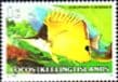 Cocos Keeling Islands 1979 Fishes SG 34 Yellow Longnose Butterflyfish Fine Mint