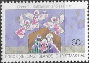 Cocos Keeling Islands 1981 Christmas SG 74 Fine Mint