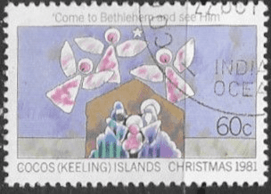 Cocos Keeling Islands 1981 Christmas SG 74 Fine Used