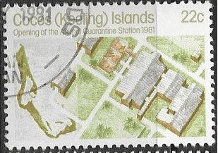 Cocos Keeling Islands 1981 Opening of Animal Quarantine Station SG 62 Fine Used