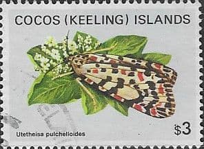 Cocos Keeling Islands 1982 Butterflies and Moths SG 99 Fine Used