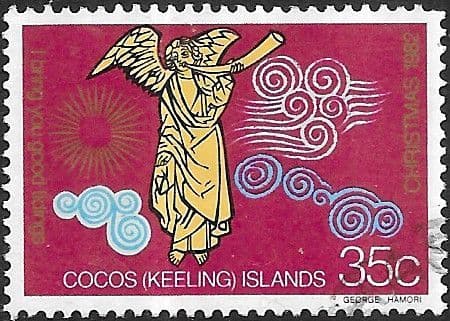 Cocos Keeling Islands 1982 Christmas SG 101 Fine Used