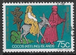 Cocos Keeling Islands 1982 Christmas SG 102 Fine Used