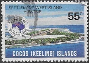 Cocos Keeling Islands 1984 Ausipex84 SG 120 Fine Used