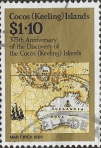 Cocos Keeling Islands 1984 Discovery SG 118 Fine Used