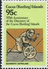 Cocos Keeling Islands 1984 Discovery SG117 Fine Mint