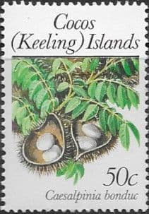 Cocos Keeling Islands 1988 First Flora SG 198 Fine Mint