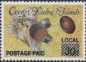 Cocos Keeling Islands 1990 Postage Paid SG 236 Fine Mint (1)
