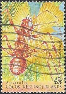 Cocos Keeling Islands 1995 Insects SG 326 Fine Used
