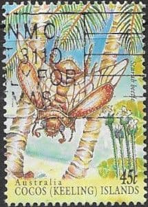 Cocos Keeling Islands 1995 Insects SG 329 Fine Used