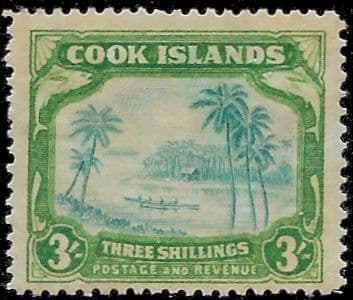 Cook Island 1938 King George VI SG 129 Fine Mint