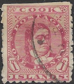 Cook Islands 1902 Queen Makea Takau SG 24 Fine Used